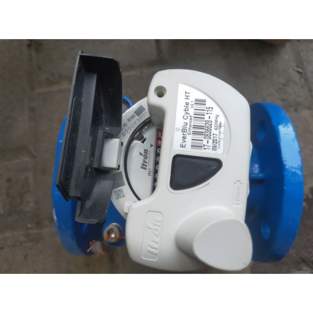 Meteran Air ITRON 2 Inci EVERBLU CYBLE HT V2.1 R100 PN16 / Flow Meter ITRON 2 Inch EVERBLU CYBLE HT 