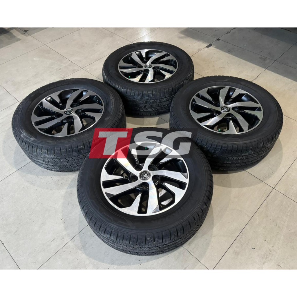 Velg Mobil Bekas Copotan STD RUSH R16X6,5 5X114,3 ET50 BAN 235 60 R16