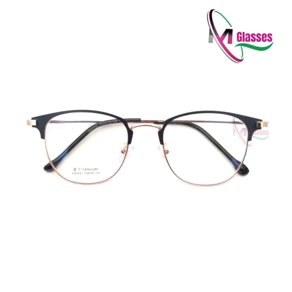Paket Kacamata 0081Lensa Antiradiasi Photocromic Blueray