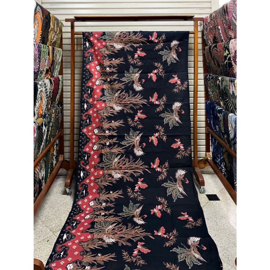 KAIN BATIK SOLO KATUN PRIMA PREMIUM 2,4 METER | BAHAN KAIN BATIK SOLO PREMIUM METERAN