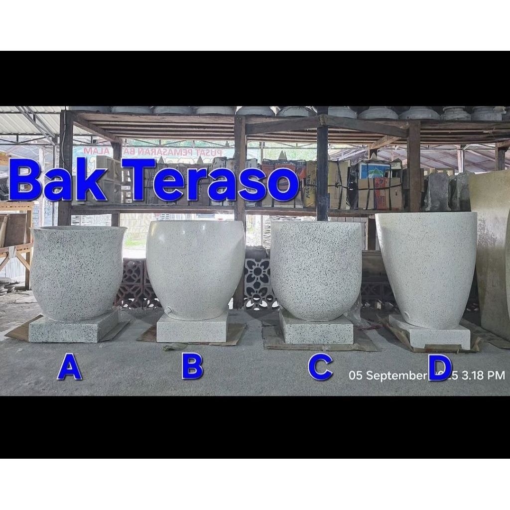 Bak Teraso / Bak Mandi Teraso / Bak Mandi Terazzo Estetik