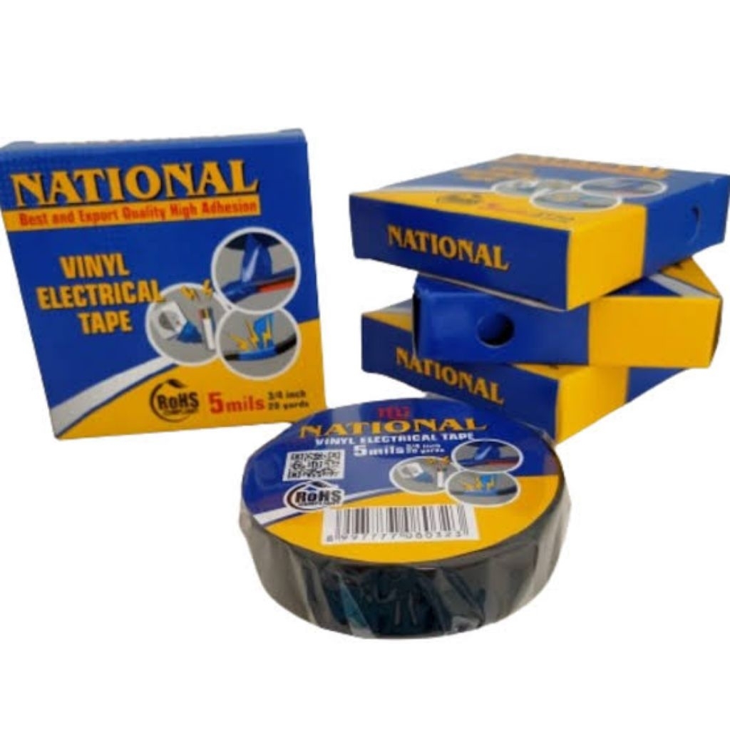 SOLASI LISTRIK ISCO/NATIONAL/solasi LISTRIK VINYL ANTI BAKAR ISCO 20 yard