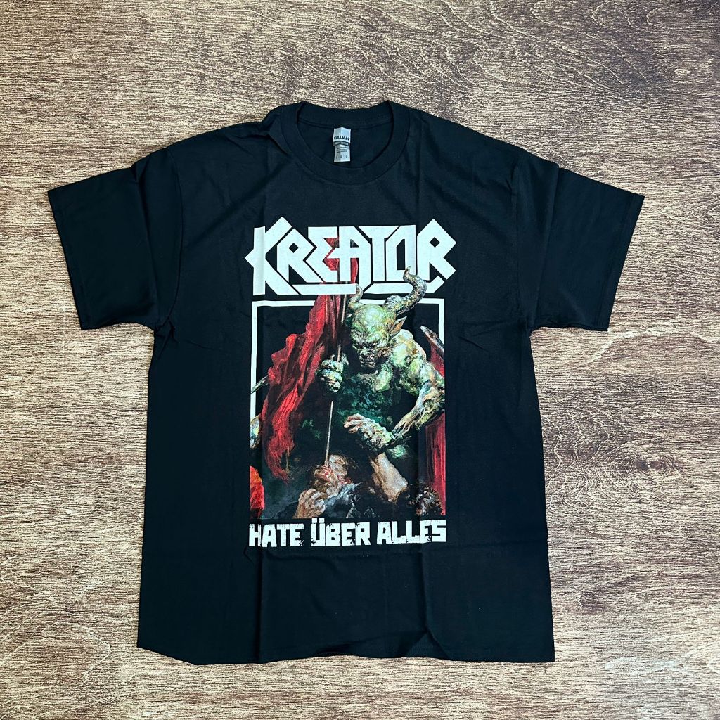KAOS BAND OFFICIAL KREATOR - HATE ÜBER ALLES TRACKLIST MERCHANDISE