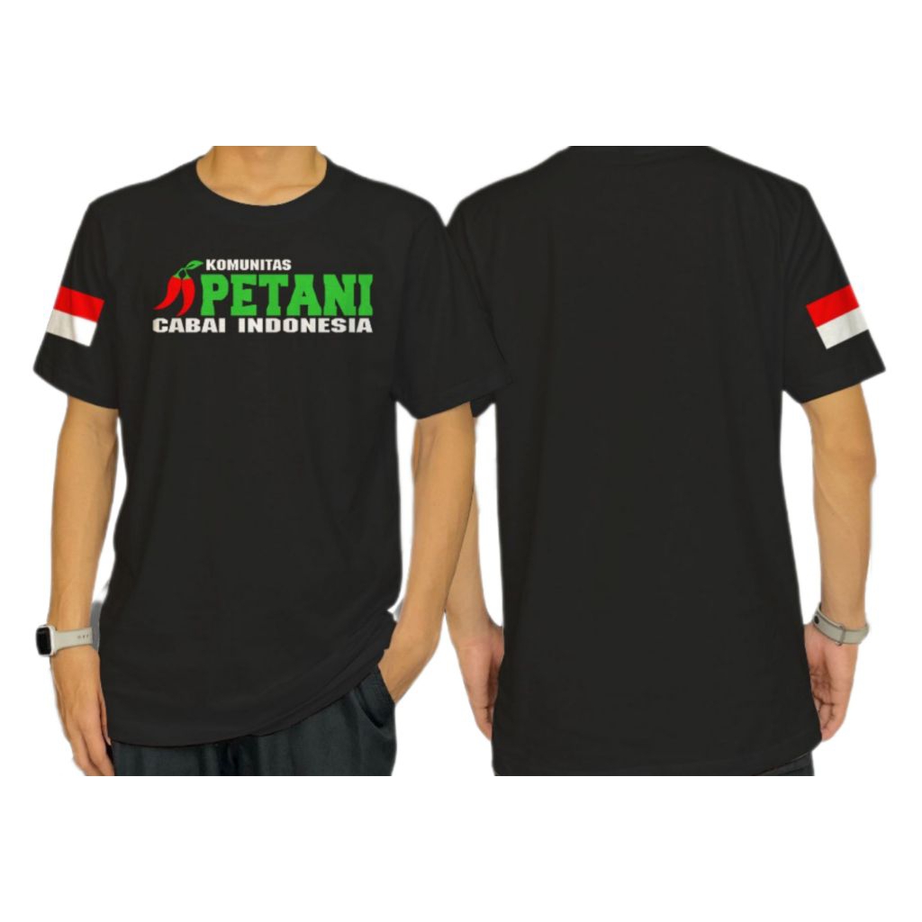 KAOS PETANI CABAI INDONESIA//KAOS PETANI MUDA