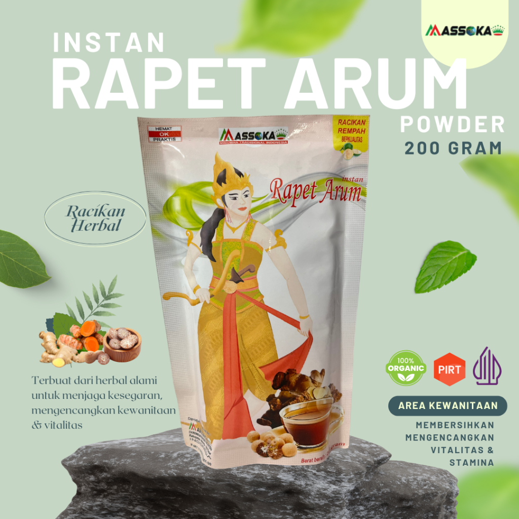 

Minuman Bubuk Rapet Arum Rempah Kewanitaan | Mengatasi Keputihan Dan Bau Tidak Sedap