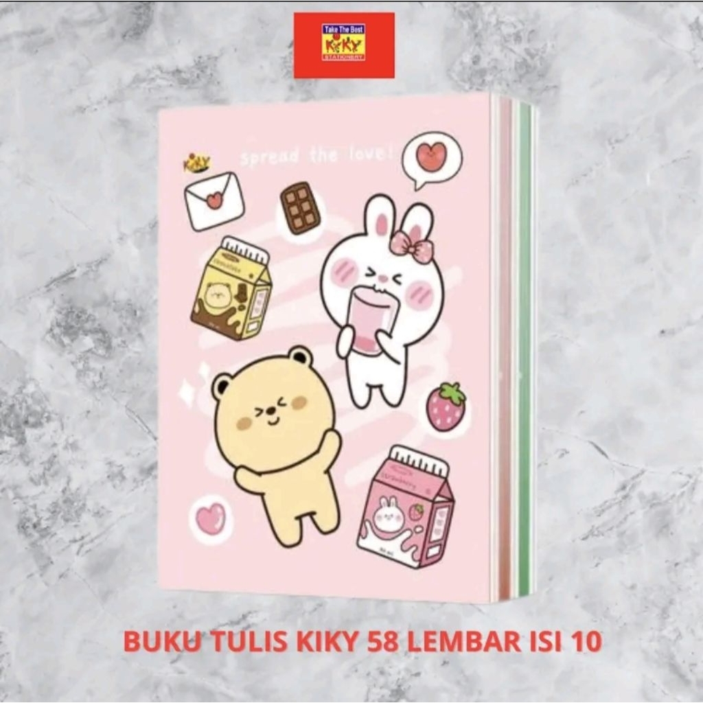 

Buku Kiky 58 lembar isi 10