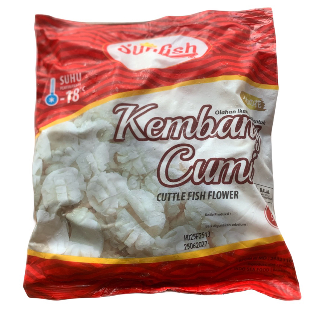 

Sunfish Kembang Cumi 500Gr