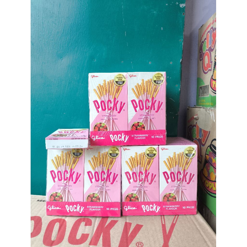 

GLICO' POCKY STRAWBERRY 45g [TERMURAH]