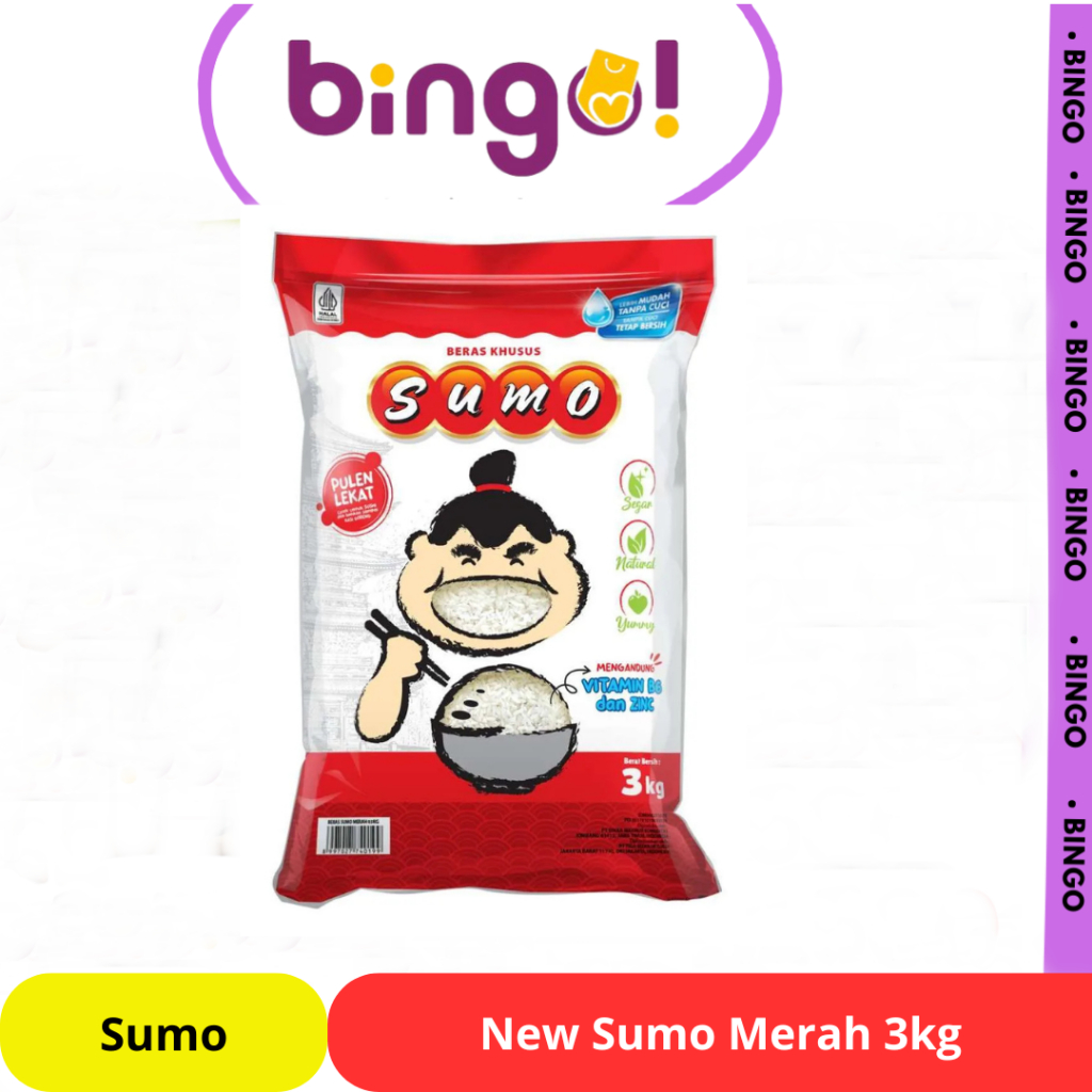 

Beras Sumo Fortifikasi NEW 3kg (Merah / Kuning)