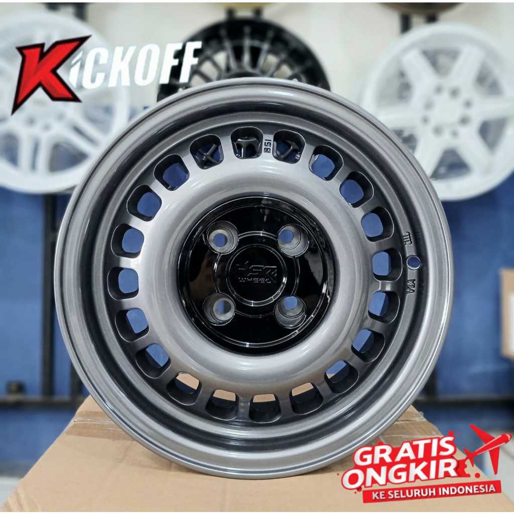 Velg Kaleng Standar Brio Ayla Calya Avanza Dll HSR BSI R14 Velg Clasik