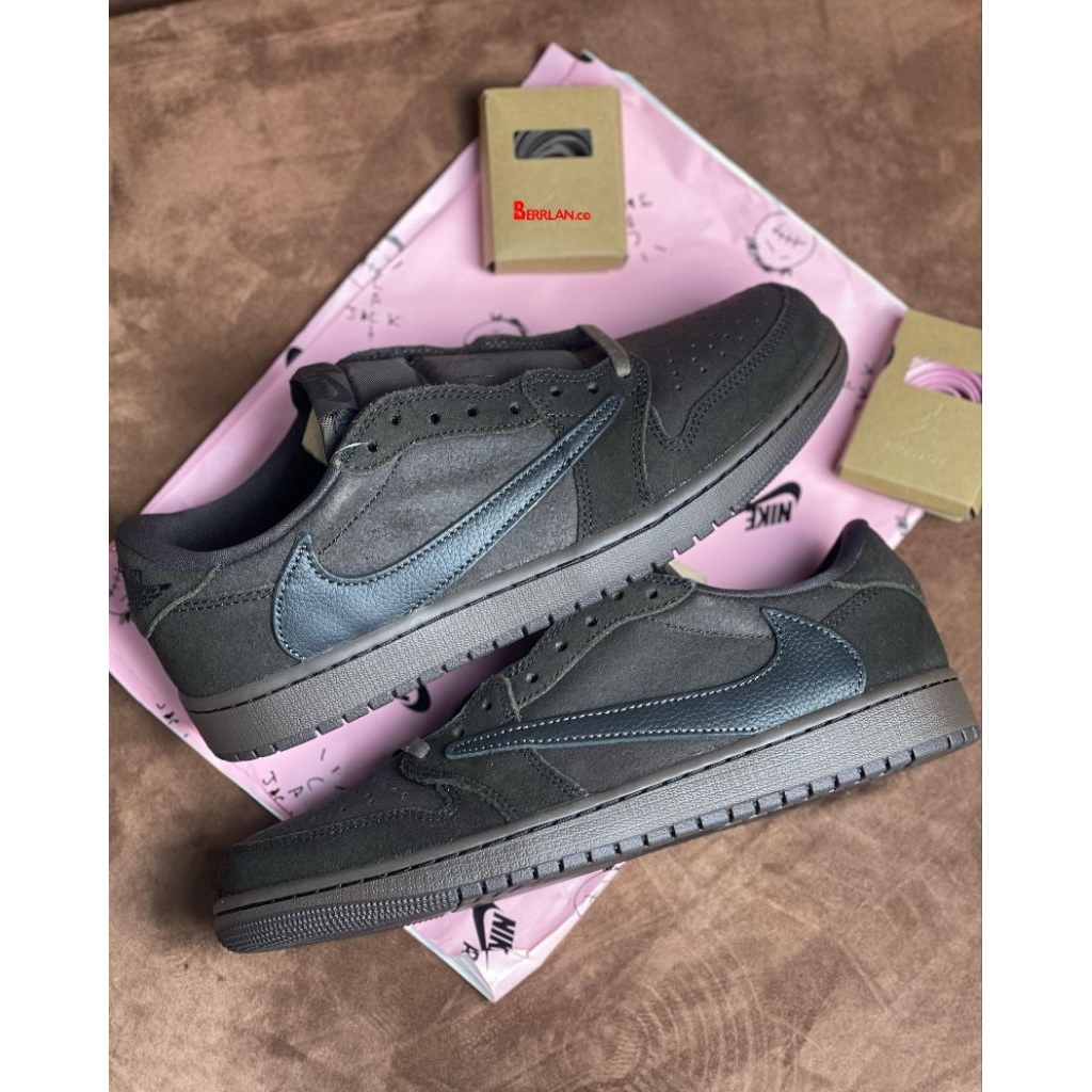 Jordan 1 Low OG Travis Scott Velvet Brown 100% ORIGINAL