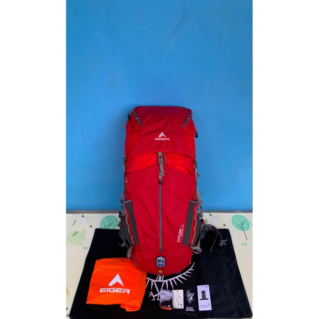 EIGER EXCELSIOR BLACK BORNEO 75 BNWT