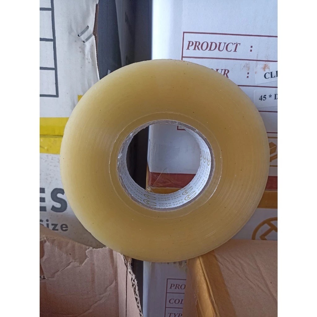 

Lakban Bening Jumbo 45mm x 500 Yard