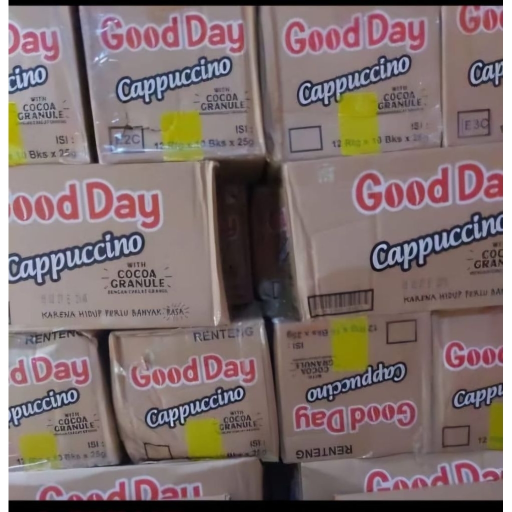 

goodday cappuccino 1 karton ED 2027 RUMAH POPOK CERIA
