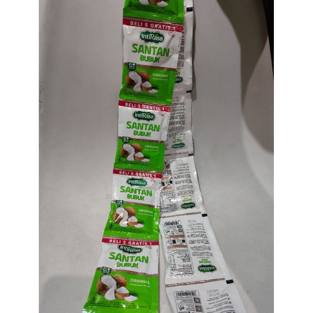 

Santan Bubuk Intirasa 13gram satu renteng (10+2sachet)