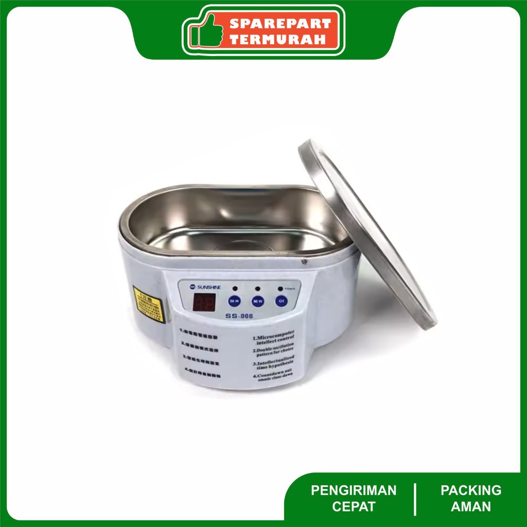 Mesin Pembersih Komponen Elektronik Ultrasonic Cleaner - Sunshine SS-968