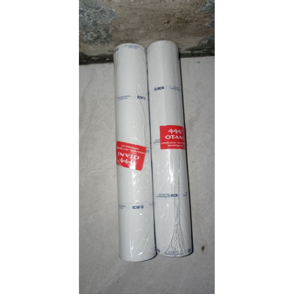 

kertas roll thermal 58mm ( merek BCA) kualitas bagus dan terpercaya