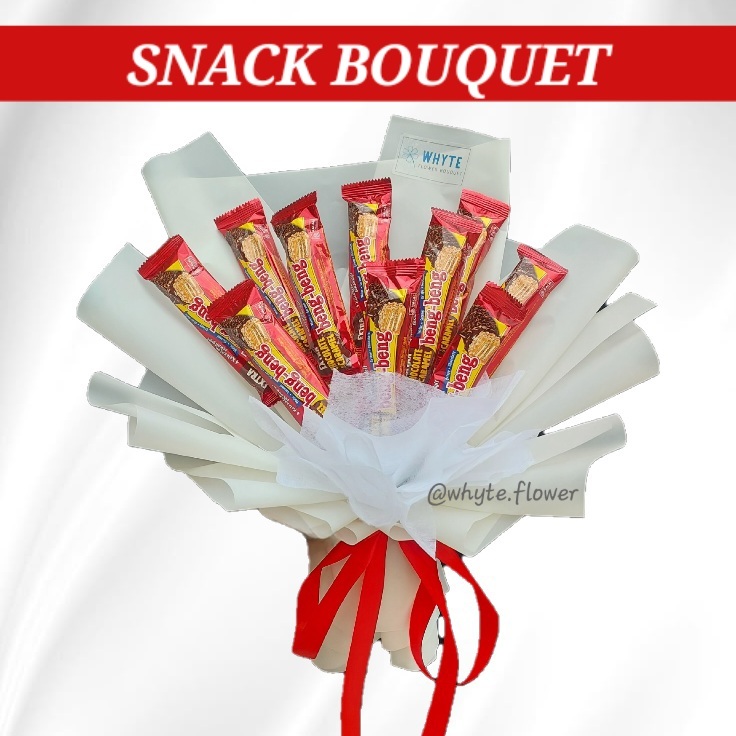 

Buket Snack Beng Beng | Snack Bouquet | Buket Hadiah Sidang Wisuda Perpisahan | Buket Custom