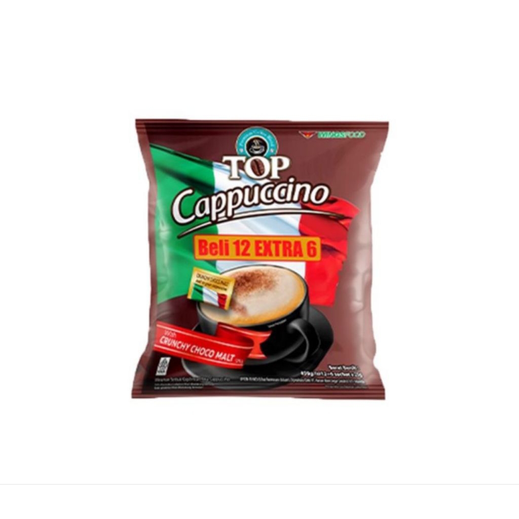 

TOP Coffee Instant Cappuccino 12 + 6 x 25 g