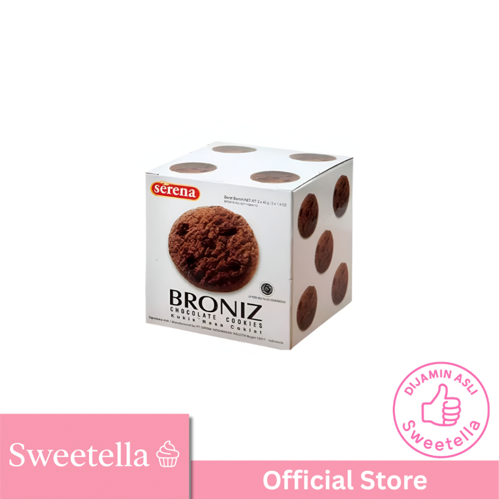 

Serena Broniz Chocolate Cookies 80 Gr