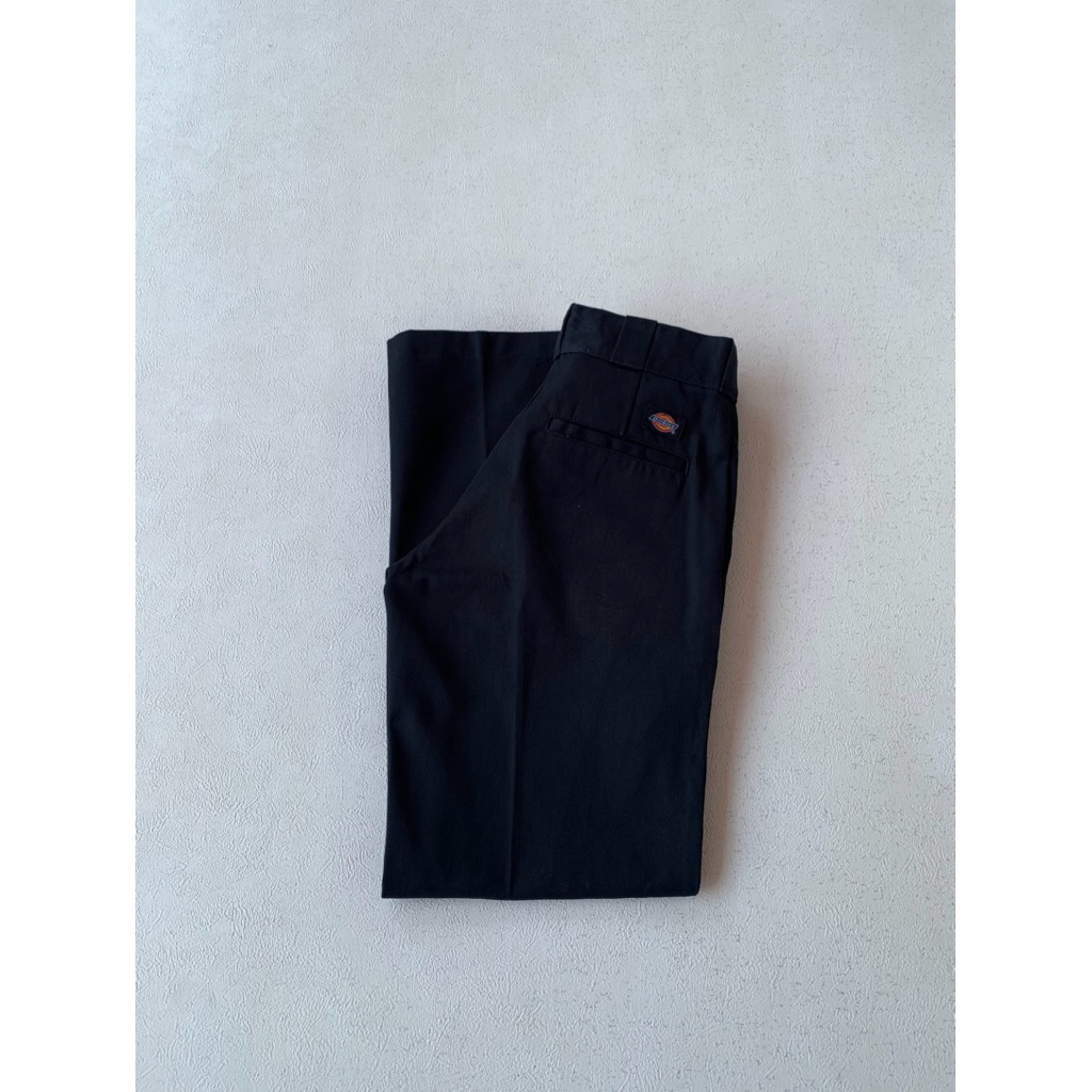 DICKIES - 874 ORIGINAL FIT WORK PANTS BLACK SIZE 28 Like New