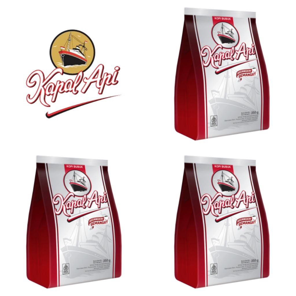 

Kapal Api Kopi Bubuk Hitam 350 Gr
