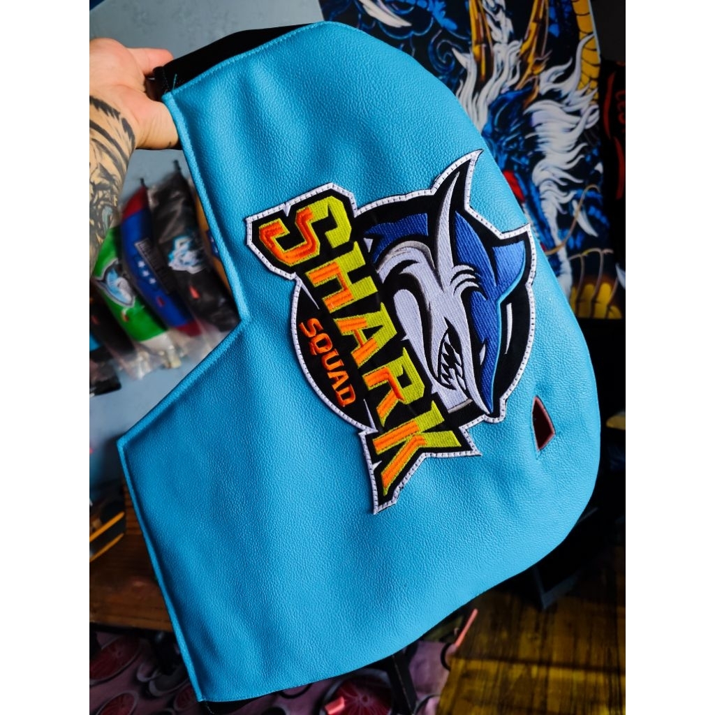 sarung kap mesin tempel 15 pk yamaha turbo lobang samping FULL BODY