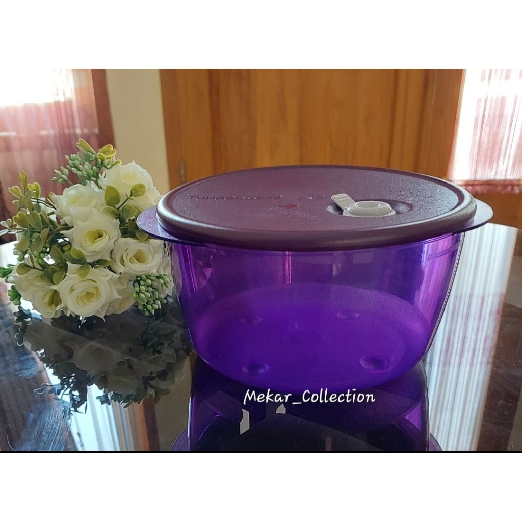 NEW Rock n Serve Crystal Tupperware / Bowl Microwave tanpa sekat