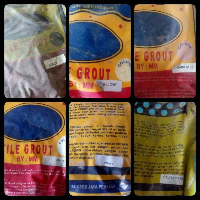 PENGISI NATT KERAMI / Pengisi nut keramik / Oker tile grout PROMO OKER PENGISI NATT KERAMIK