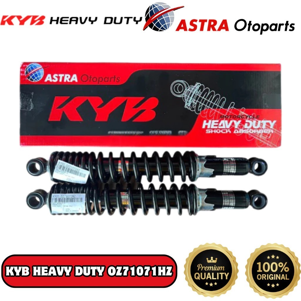 (OZ71071HZ) SHOCK BREAKER SOK BELAKANG KYB HEAVY DUTY KAYABA OZ SUPRA X KARISMA REVO SHOGUN SMASH OR