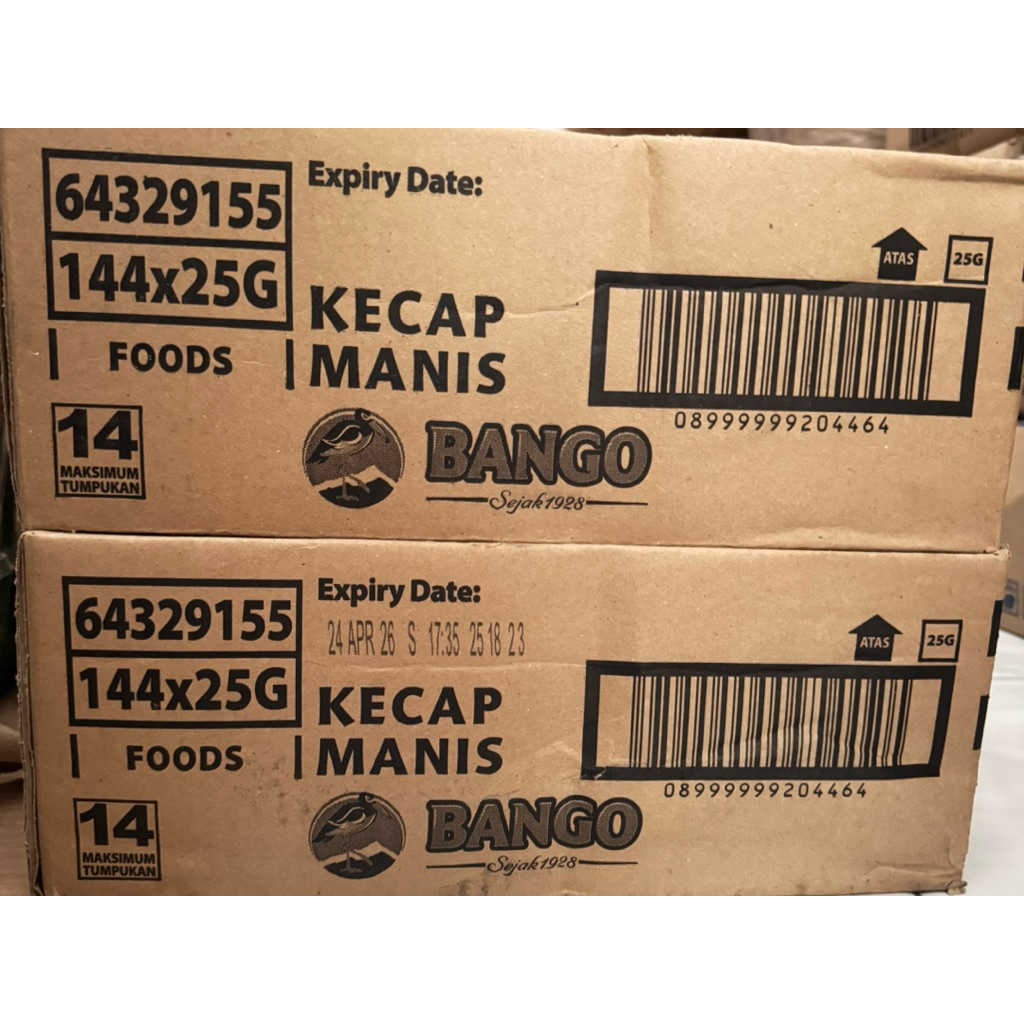 

Kecap Bango renceng/1000 an 1 Dus