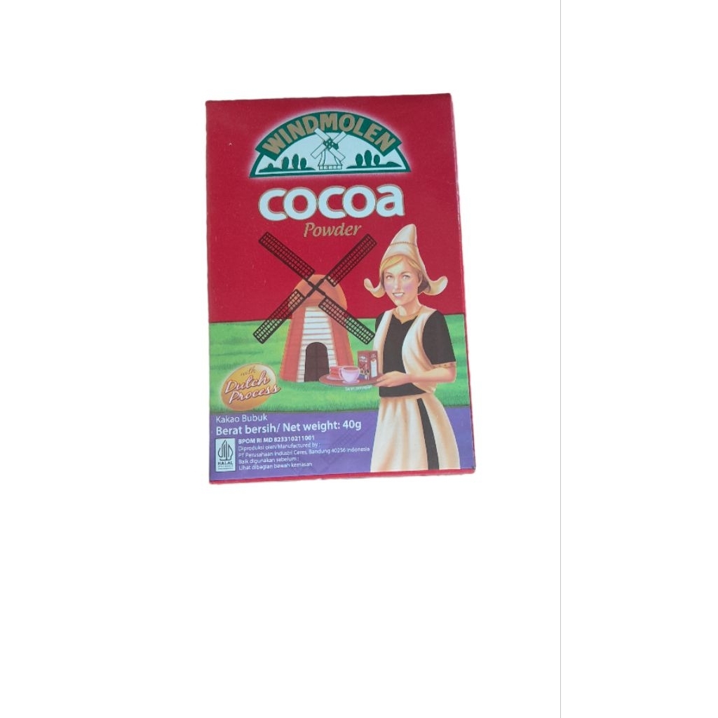 

WindMolen Cocoa Powder 40 Gram