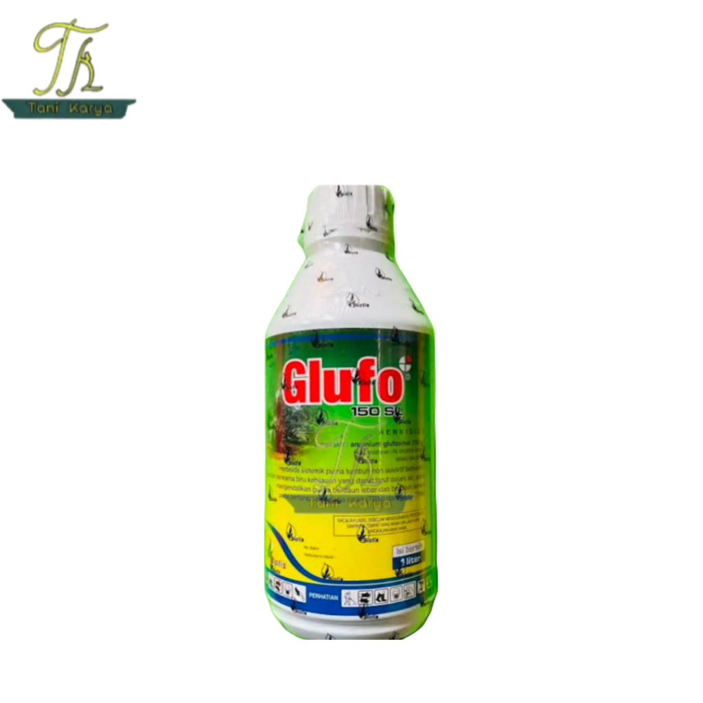 HERBISIDA SISTEMIK GLUFO 150 SL 1 LITER / PEMBASI LULANGAN / BASMI RUMPUT LULANGAN