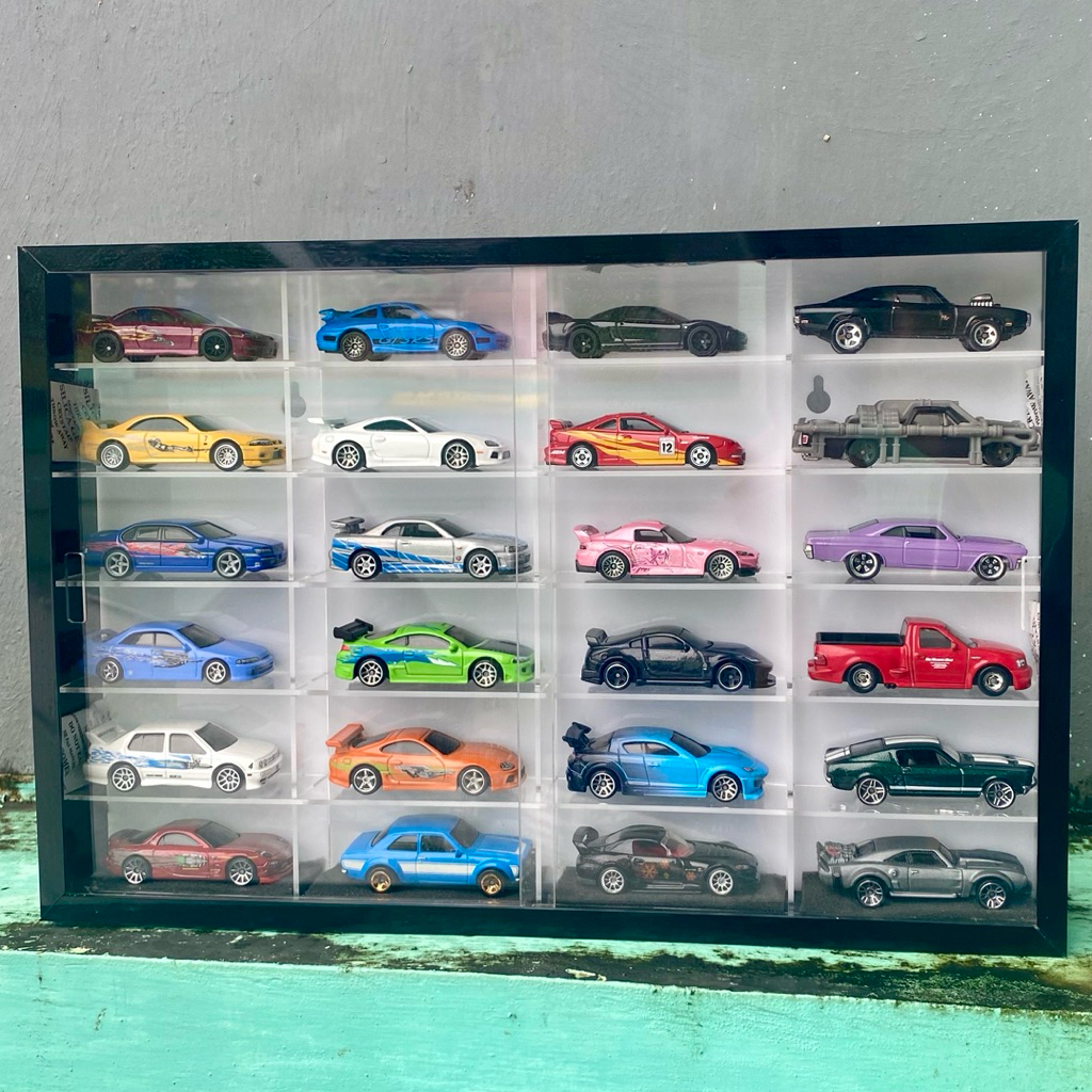 Hot wheels Fast and Furious 24 Pcs Loose + akrilik