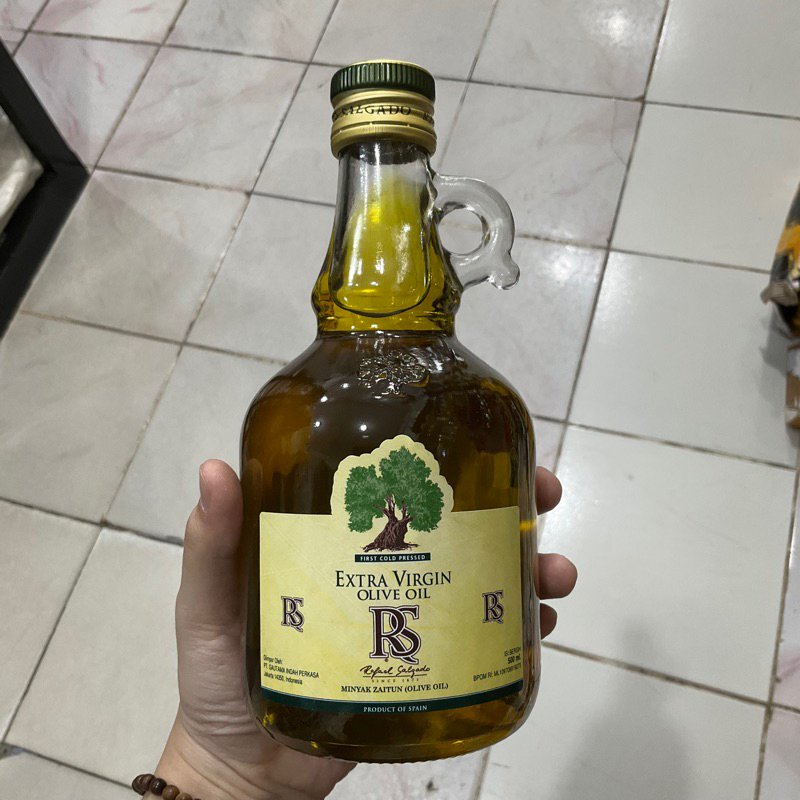 

Minyak Zaitun Extra Virgin Olive Oil RS Botol Kaca 500ml Asli Original
