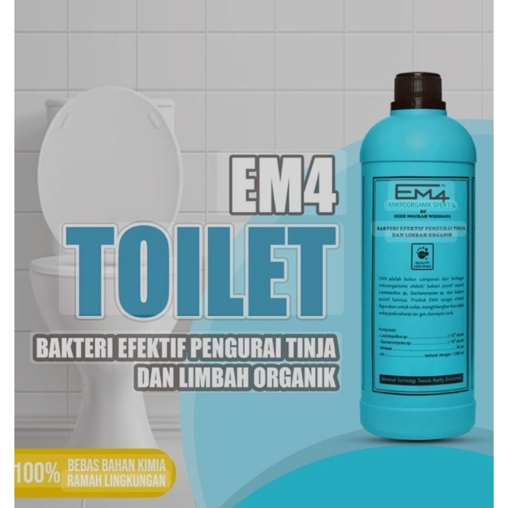 EM4 Pengolahan Limbah Dan Toilet