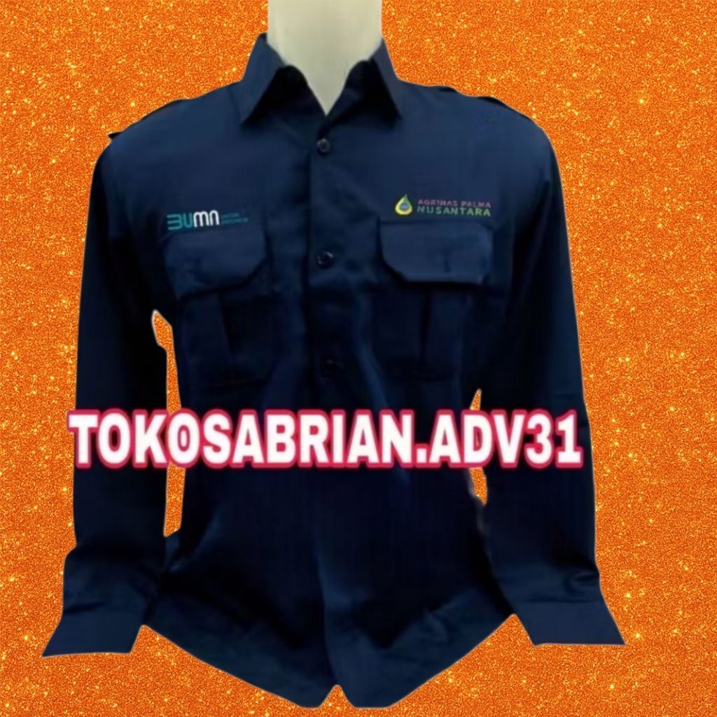 Kemeja Seragam Baju BUMN Agrinas Palma Nusantara