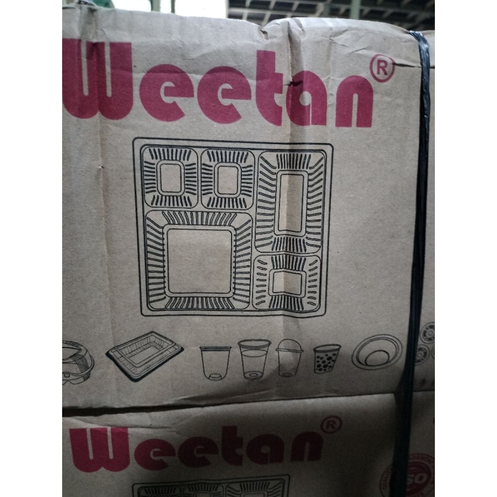 mika sekat nasi 20x20 untuk kotak nasi