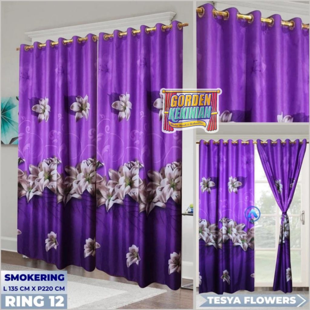 Gorden Motif Spica Ungu Ring 12 Gorden Spica Ungu Gorden Bunga Ungu Gorden Smokring Gorden Motif Mew