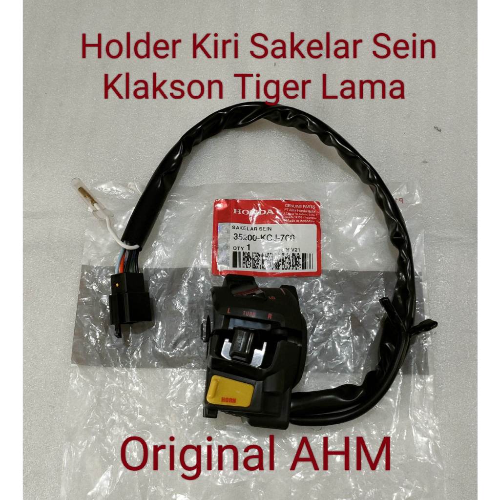 Holder Kiri Switch Sakelar Sein Klakson Tiger Lama | 35200KCJ760 100% ORI AHM