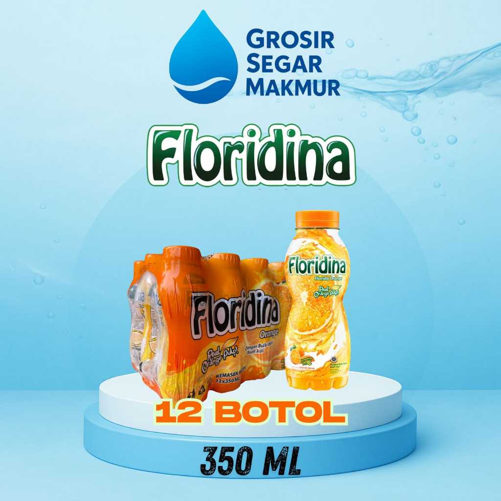 

FLORIDINA JERUK 350 ml botol ( 1 dus isi 12 botol )