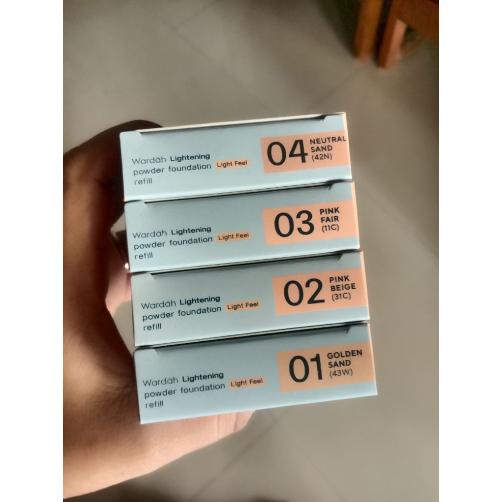 wardah refil padat