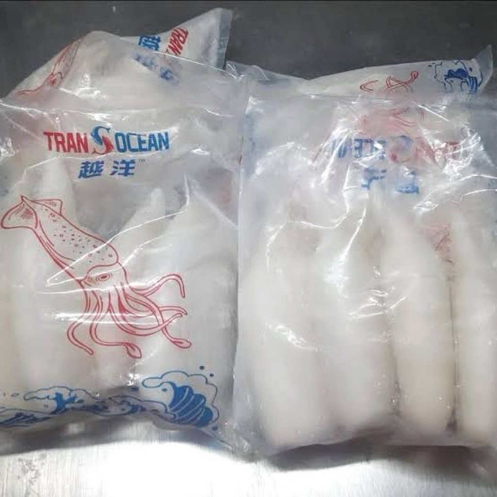 

Cumi Tube Kupas Bersih Frozen 1kg