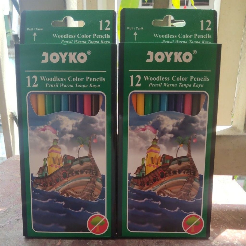 

PENSIL WARNA JOYKO 12 WARNA MURAH