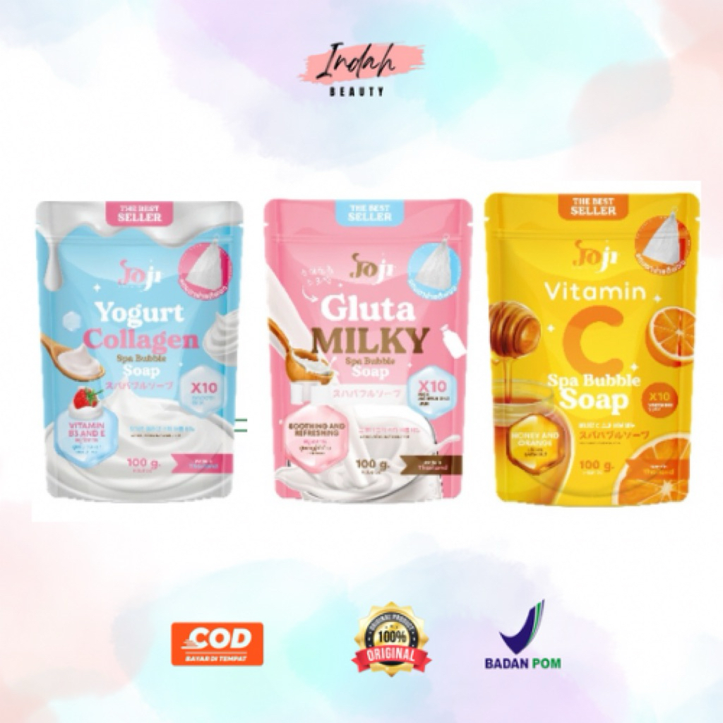 JOJI Secret Young Spa Bubble Soap / Sabun Mandi Joji / Sabun Collagen / Whitening Soap