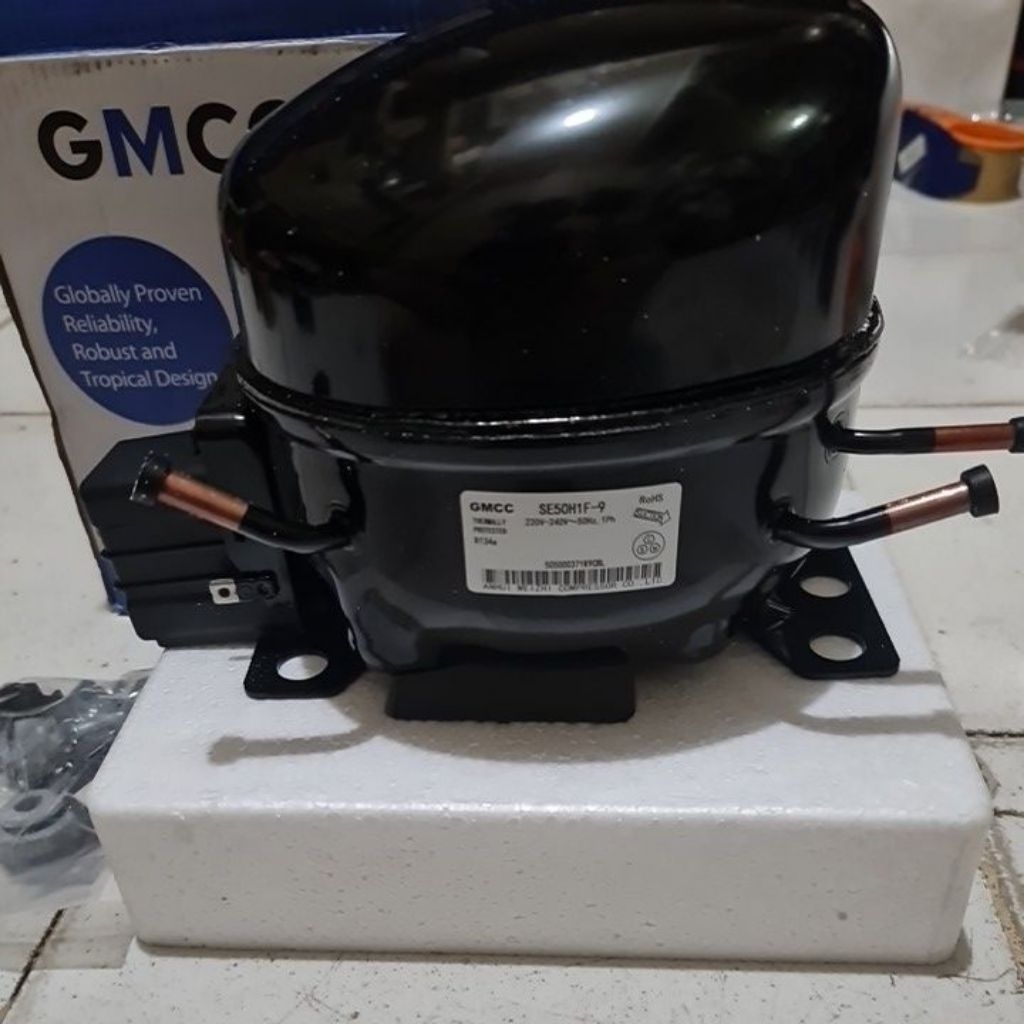 Kompresor kulkas 2pintu 1/5ph SE50H1F - 9 GMCC original
