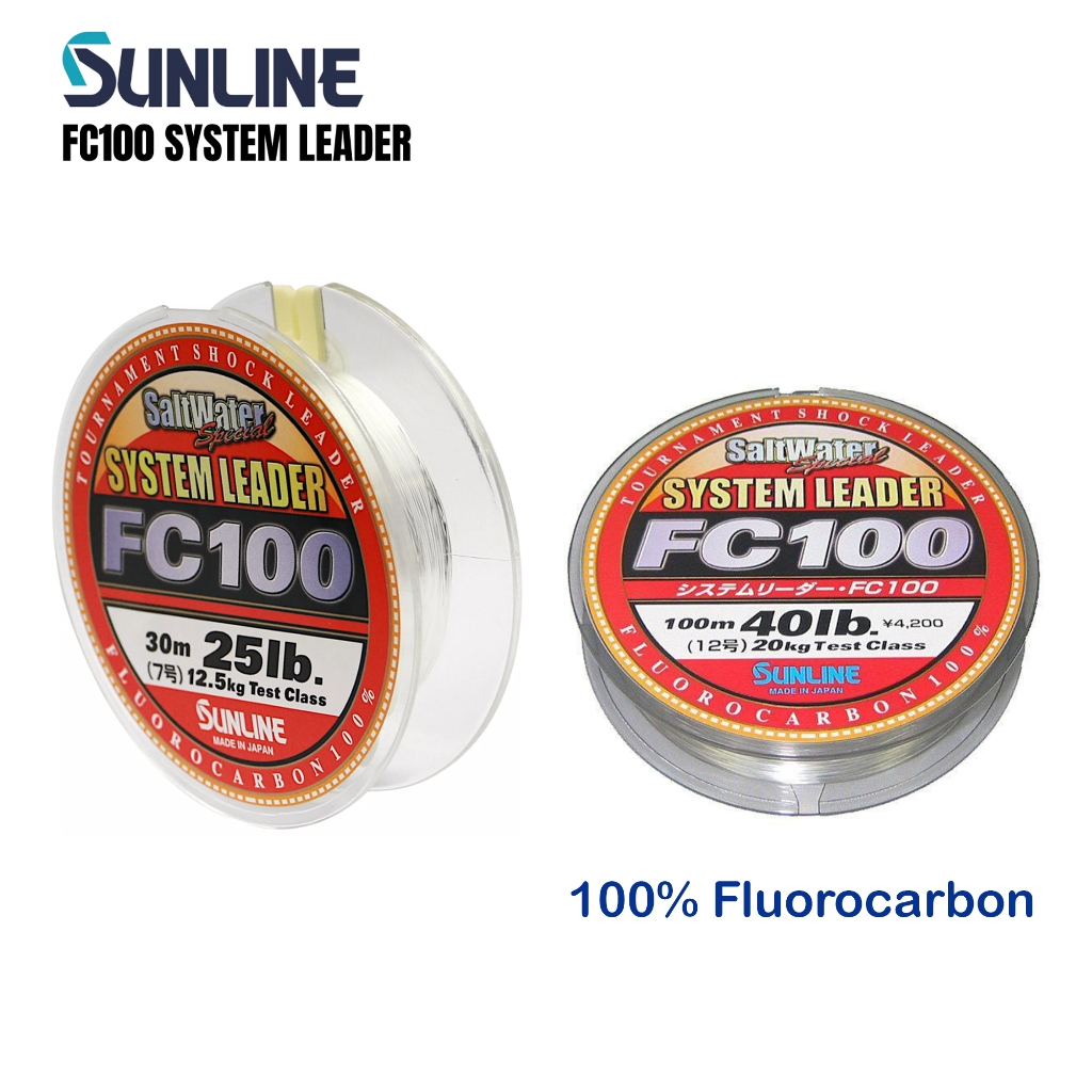 Senar Pancing - Leader Sunline System Leader Fluorocarbon Line