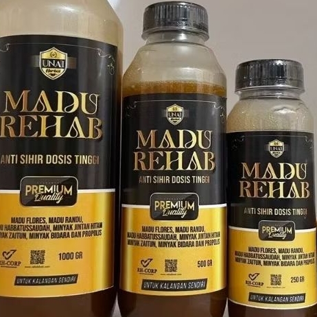 

Madu Rehab Premium Dosis Tinggi 500 gr