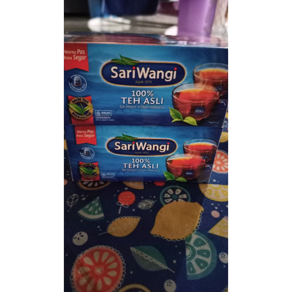 

SariWangi isi 25 kantong teh