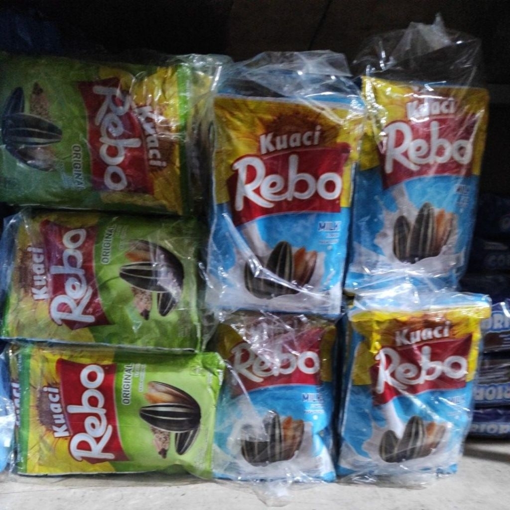 

[20pcs] Kuaci Rebo rasa Milk dan Original Baca deskripsi sebelum pesan